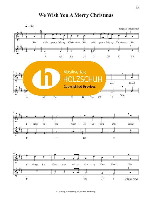 We Wish You A Merry Christmas